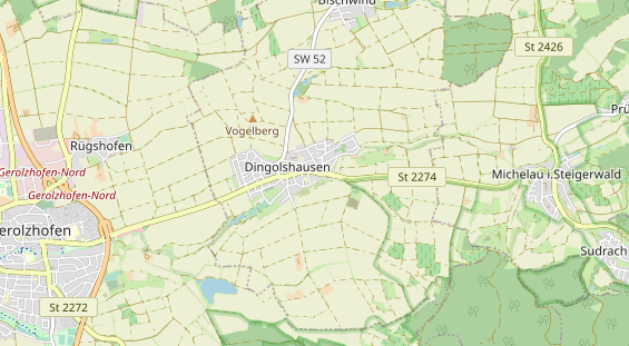 Stellplatz auf Karte