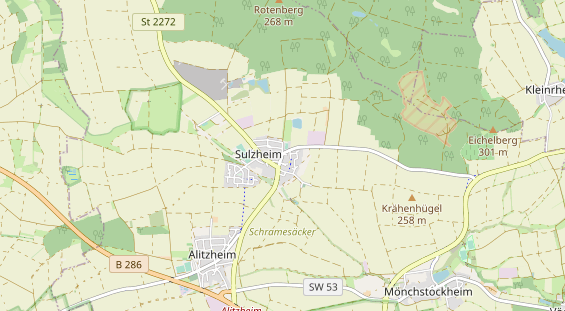 Stellplatz auf Karte