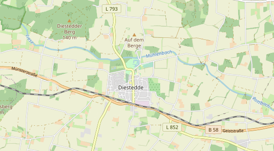 Stellplatz auf Karte