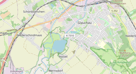 Aire camping-car sur la carte