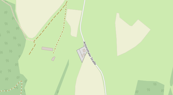 Stellplatz auf Satellitenbild