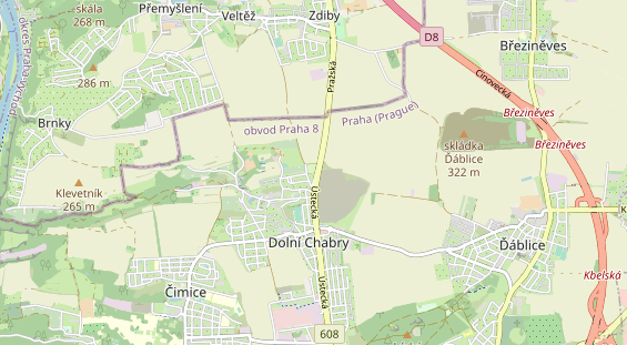 Área para autocaravana en la tarjeta