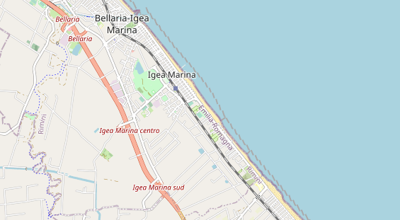 Área para autocaravana en la tarjeta