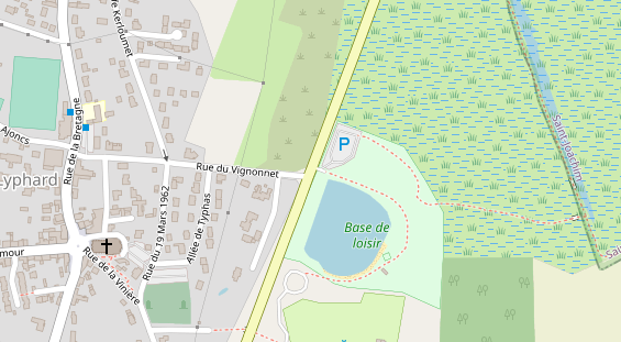 Stellplatz auf Karte