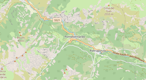 Camperplaats op kaart