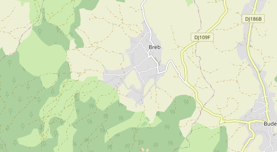 Área para autocaravana en la tarjeta