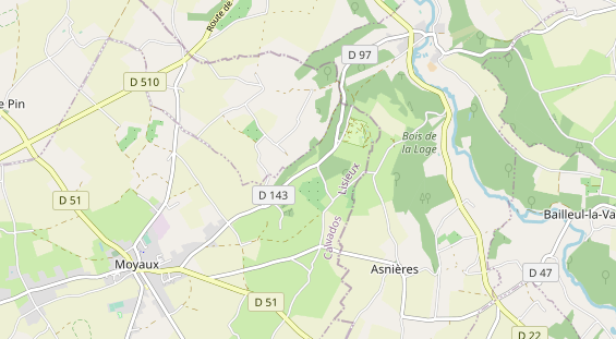 Área para autocaravana en la tarjeta