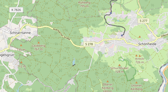 Stellplatz auf Karte