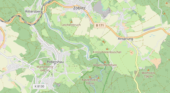 Area di sosta per camper sulla carta