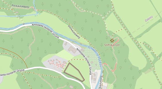 Stellplatz auf Satellitenbild