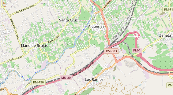 Área para autocaravana en la tarjeta