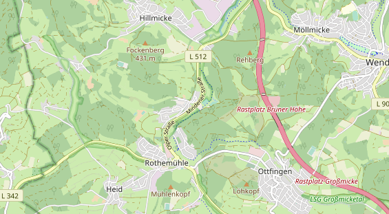 Stellplatz auf Karte
