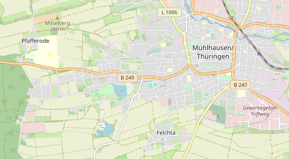 Área para autocaravana en la tarjeta