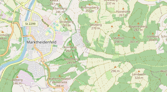 Stellplatz auf Karte