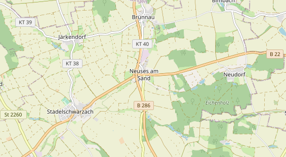 Área para autocaravana en la tarjeta