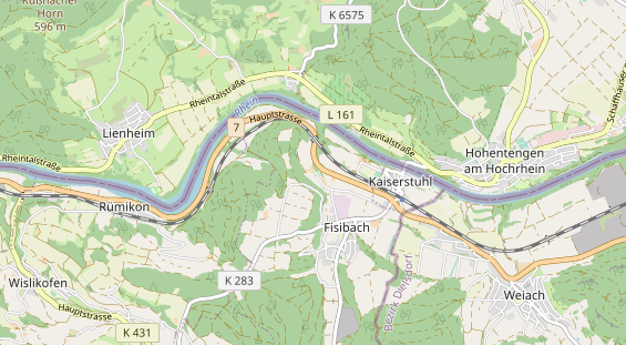 Area di sosta per camper sulla carta