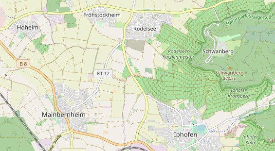 Stellplatz auf Karte