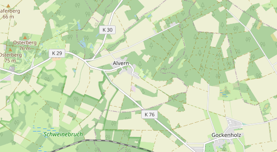 Stellplatz auf Karte