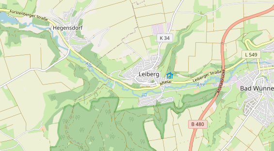 Camperplaats op kaart