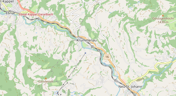 Área para autocaravana en la tarjeta