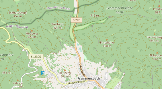 Stellplatz auf Karte