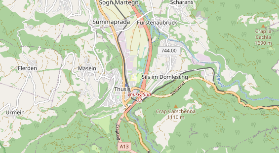 Stellplatz auf Karte