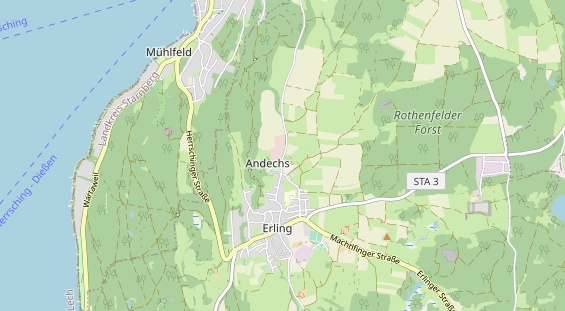 Área para autocaravana en la tarjeta