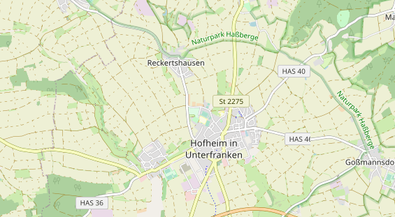 Area di sosta per camper sulla carta