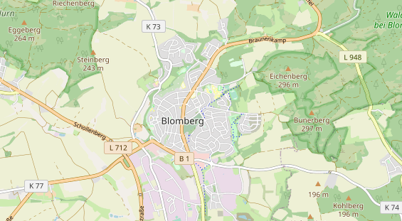 Área para autocaravana en la tarjeta