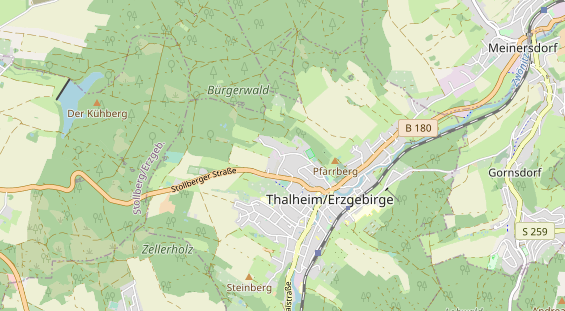 Área para autocaravana en la tarjeta