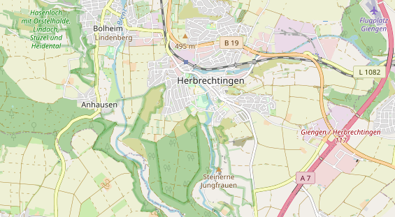 Stellplatz auf Karte