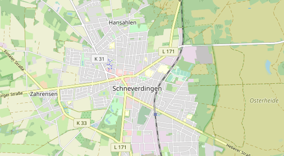 Área para autocaravana en la tarjeta
