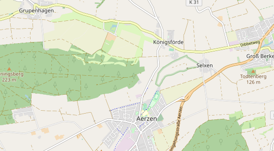 Stellplatz auf Karte