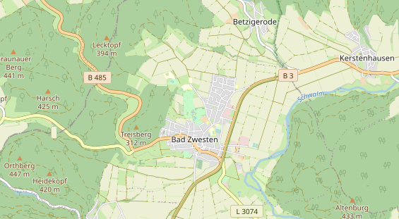 Stellplatz auf Karte