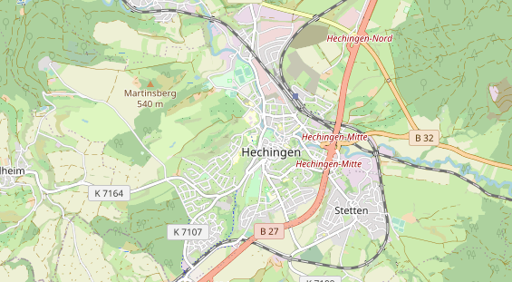 Stellplatz auf Karte