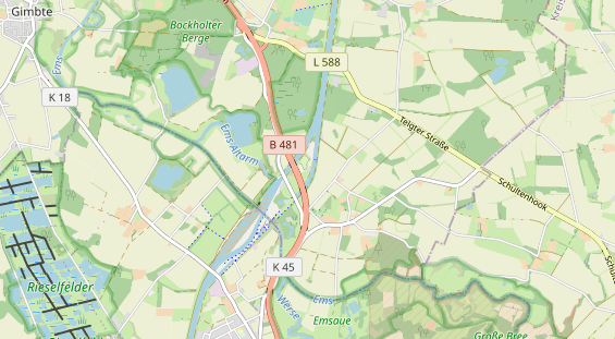 Camperplaats op kaart