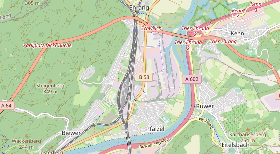 Camperplaats op kaart