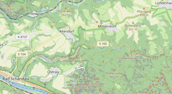 RV park on map