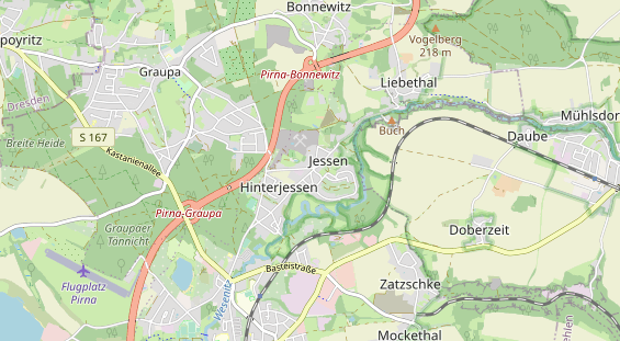 Área para autocaravana en la tarjeta