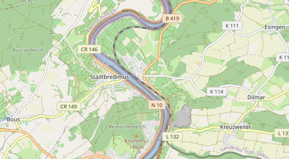 Stellplatz auf Karte