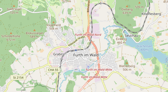 Stellplatz auf Karte