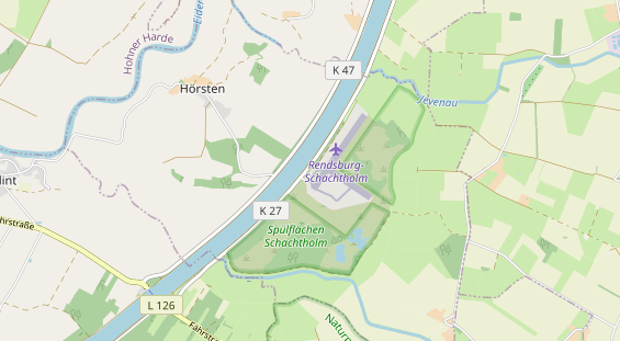 Área para autocaravana en la tarjeta