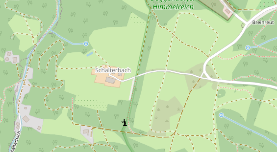 Stellplatz auf Satellitenbild