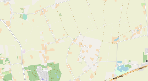 Aire camping-car sur la carte