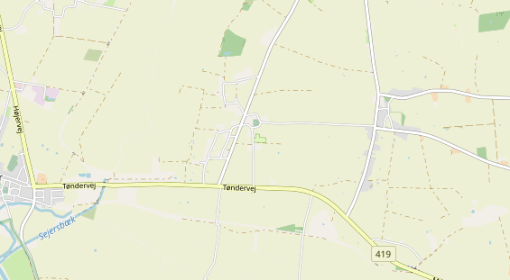 Area di sosta per camper sulla carta