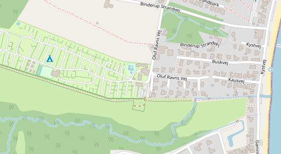 Stellplatz auf Satellitenbild