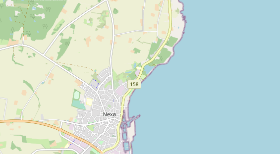 Aire camping-car sur la carte