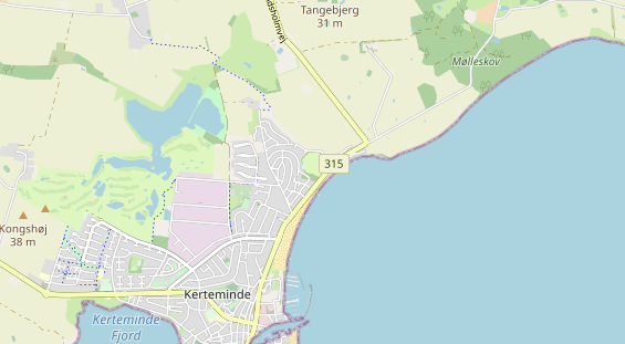 Área para autocaravana en la tarjeta