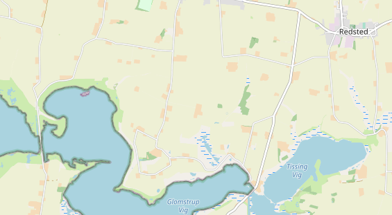 Area di sosta per camper sulla carta