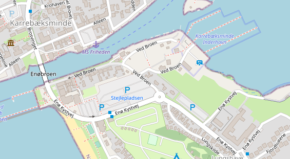 Stellplatz auf Satellitenbild